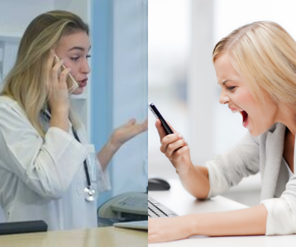 Situations difficiles en accueil téléphonique patients